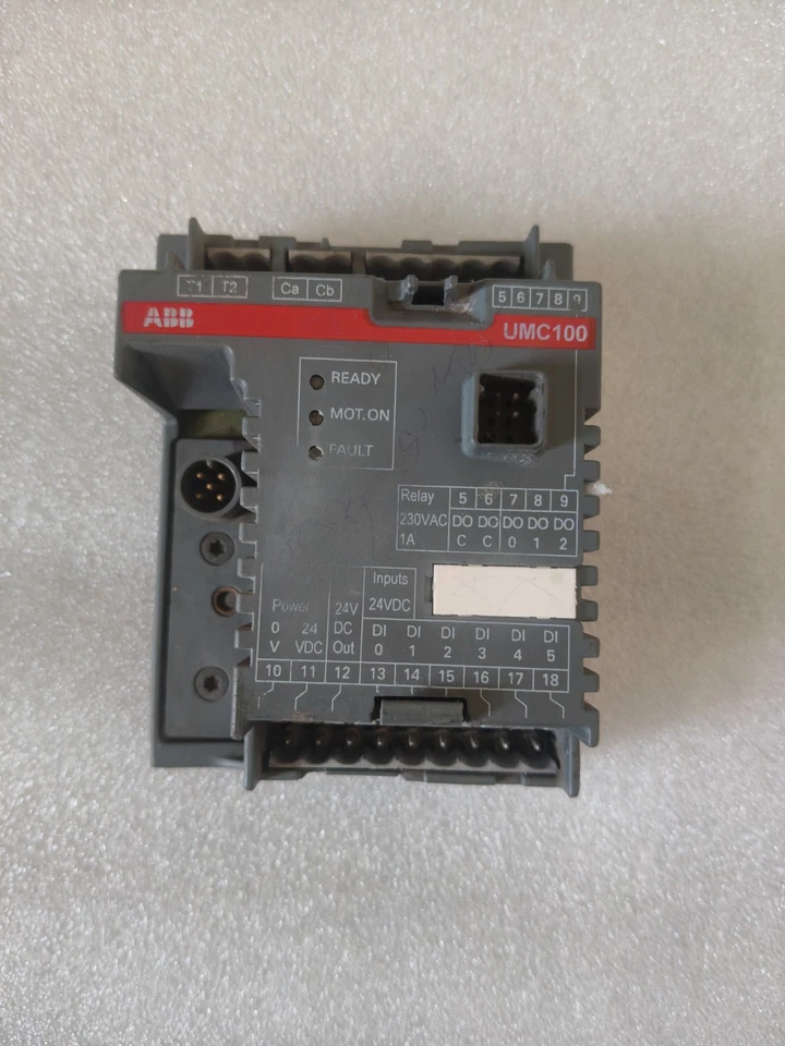 ABB UMC100 MOTOR CONTROLLER 230VAC 1A TESTED OK
